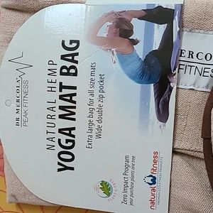 Natural Hemp Yoga Mat Bag